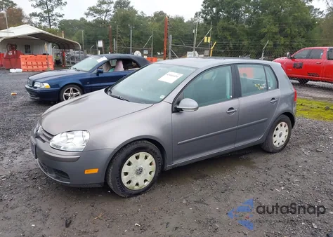 2008 Volkswagen Rabbit S z USA, uszkodzony, nr VIN WVWDA71KX8W062232
